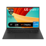 LG Gram 17Z90RU-G.AP52A1 laptop Intel® Core™ i5 i5-1334U 43.2 cm (17") WQXGA 16 GB LPDDR5-SDRAM 256 GB SSD Wi-Fi 6 (802.11ax) Windows 11 Pro Black