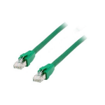 Equip Cat 8.1 S/FTP (PIMF) Patch Cable, LSOH, 1.0m, Green