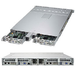 Supermicro SYS-1029TP-DTR server barebone Intel® C621 LGA 3647 (Socket P) Rack (1U) Black