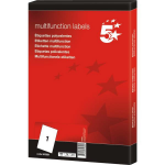 5Star 903881 self-adhesive label White 100 pc(s)