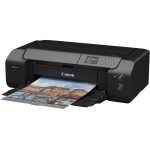 Canon imagePROGRAF PRO-310 A3+ Professional printer. 10 Colours - MBK/PBK/C/M/Y/PC/PM/GY/R/CO. 4800x2400dpi. Borderless Printing. Specialty paper: Up to 380 gsm (manual feed). USB, WIFI. Windows, MacOS, Android iOS.