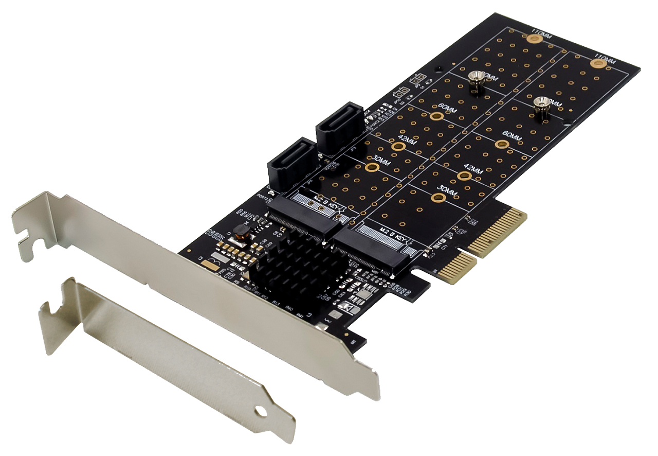 Dawicontrol DC-644E RAID BLISTER RAID controller PCI Express x4 2.0 6 Gbit/s