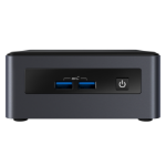 Intel NUC BKNUC8V7PNH PC/workstation barebone 0.69L sized PC Black i7-8665U BGA 1528 1.9 GHz