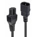 Lindy 2m IEC C14 to IEC C15 'Hot Condition' Power Cable, Black