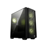 MSI MAG FORGE 330R AIRFLOW computer case Midi Tower Black, Transparent