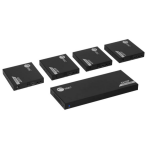Siig CE-H27A11-S1 AV extender AV transmitter & receiver Black