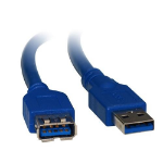 8WARE USB 3.0 Extension Cable 3m A to A Male to Female Blue