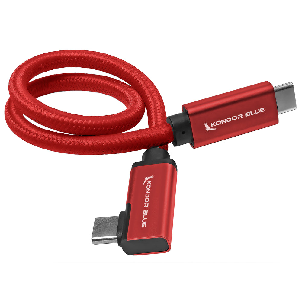 Kondor Blue KB-USBC-RA12-R USB cable USB 3.2 Gen 2 (3.1 Gen 2) 0.3 m Red