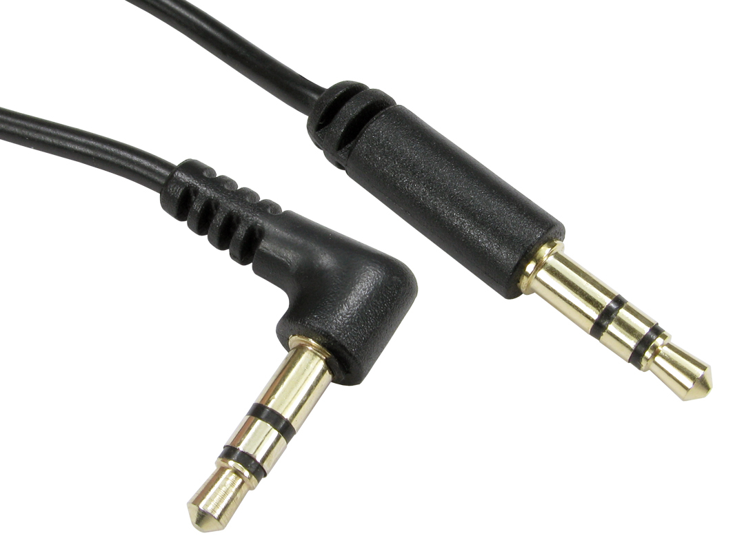 Cables Direct Black 3.5 Mm - 3.5 Mm M/M 5M Audio Cable 3.5Mm