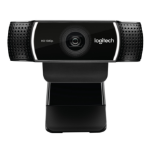 Logitech C922 PRO HD STREAM webcam 1920 x 1080 pixels USB Black