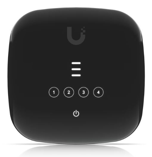 Ubiquiti Fiber WiFi wireless router Gigabit Ethernet Black