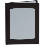 Rexel Clearview A5 Display Book 24-Pocket Black