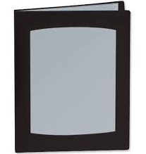 Photos - File Folder / Lever Arch File Rexel Clearview A4 Display Book 24-Pocket Black 10320BK 