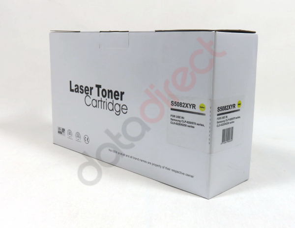 Data Direct Samsung CLP620/670/6220/6250 Toner Yellow Remanufactured CLTY5082LRM