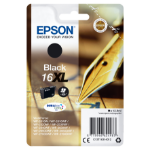 Epson C13T16314012 (16XL) Ink cartridge black, 500 pages, 13ml