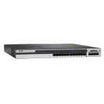 Cisco Catalyst C3750X-12S-E, Refurbished Managed L3 1U Blue, Silver