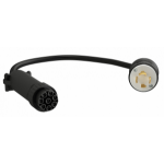 Vertiv FSC3N002 power cable Black 118.1" (3 m) NEMA L15-30P