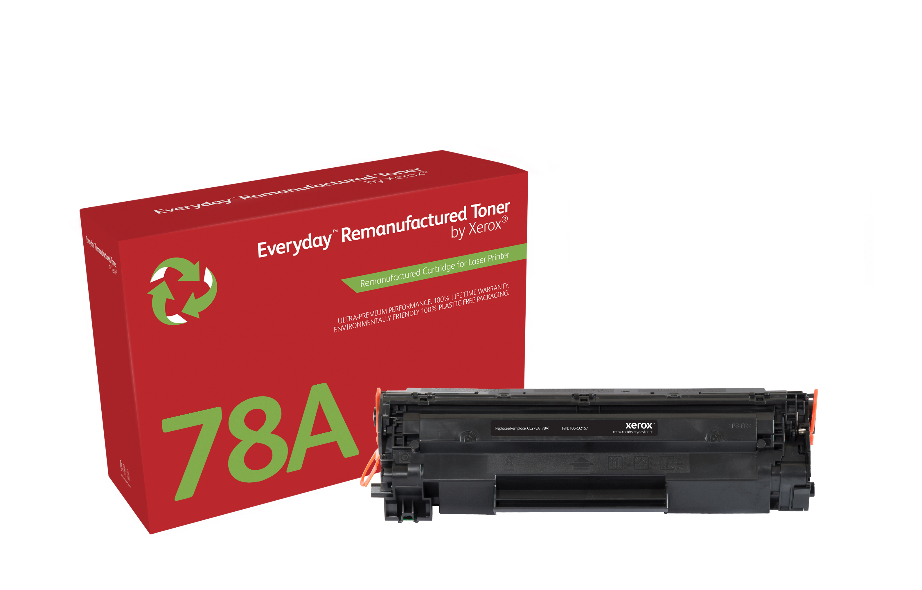 Image of Xerox 106R02157 Toner cartridge black, 2.1K pages/5% (replaces HP...