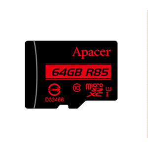 Apacer microSDXC UHS-I U1 Class10 memory card 64 GB