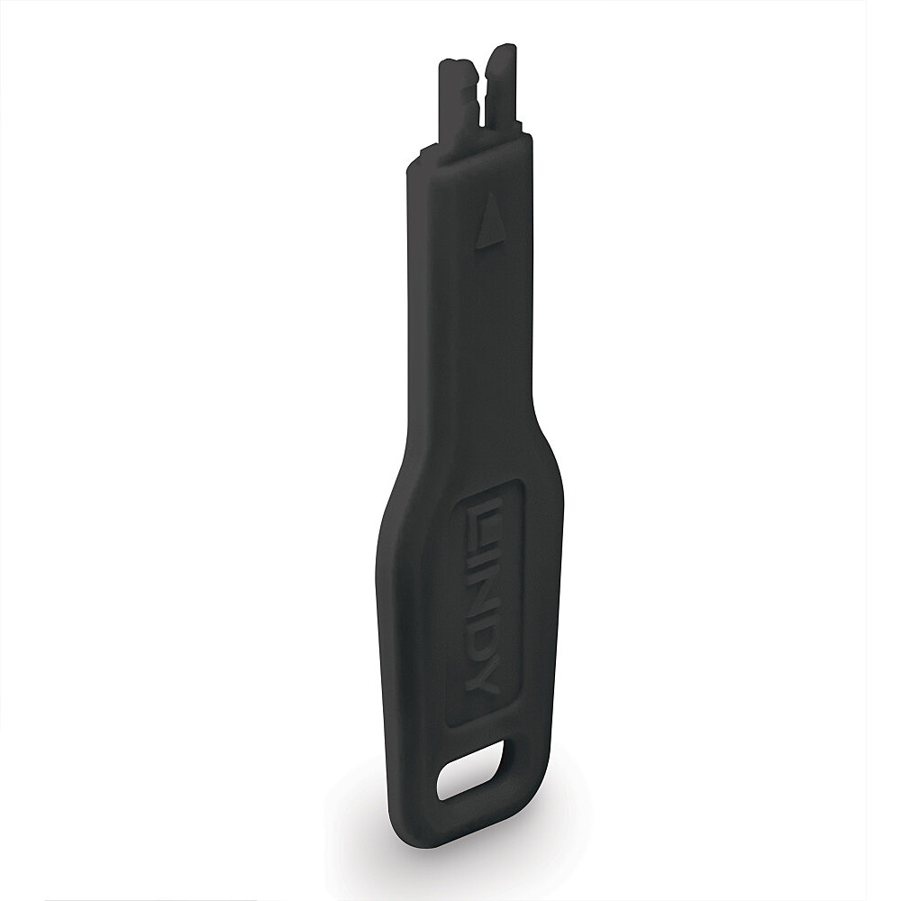 Lindy Black Rj-45 Port Blocker Key.