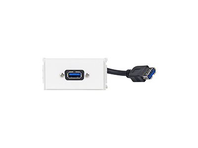 Image of Vivolink WI221279 socket-outlet USB White