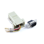 Konix RJ45F to DB9M Adaptor