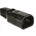 Microconnect C14PLUG power plug adapter C14 Black