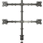 ONKRON D421E-B monitor mount / stand 81.3 cm (32") Desk Black