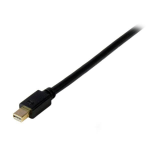 StarTech.com 4,5 m lange Mini DisplayPort-naar-VGA-adapterconverterkabel mDP naar VGA 1920x1200 zwart