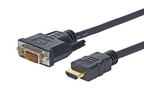 Photos - Cable (video, audio, USB) Vivolink PROHDMIDVI3 video cable adapter 3 m HDMI DVI-D Black 