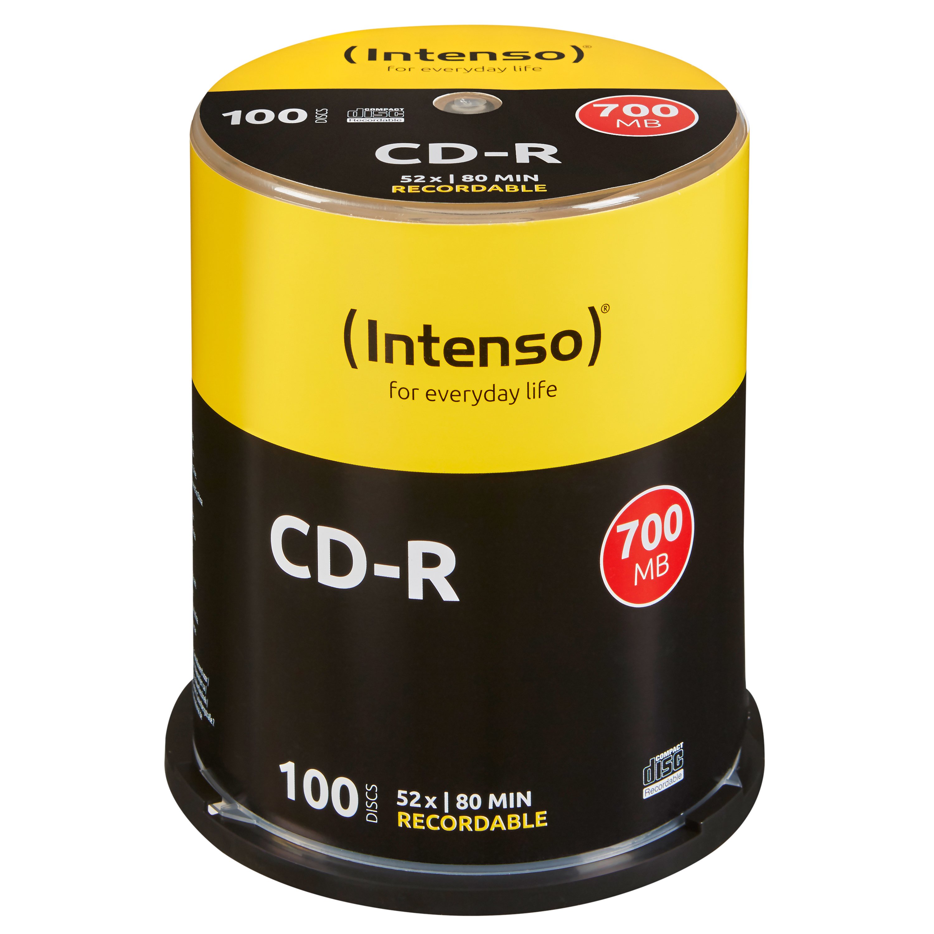 Image of Intenso CD-R 700MB 100 pc(s)