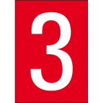 Brady Numbers & letters DIN A4 size