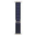 Apple 49mm Navy Alpine Loop - Large - Natural Titanium Finish