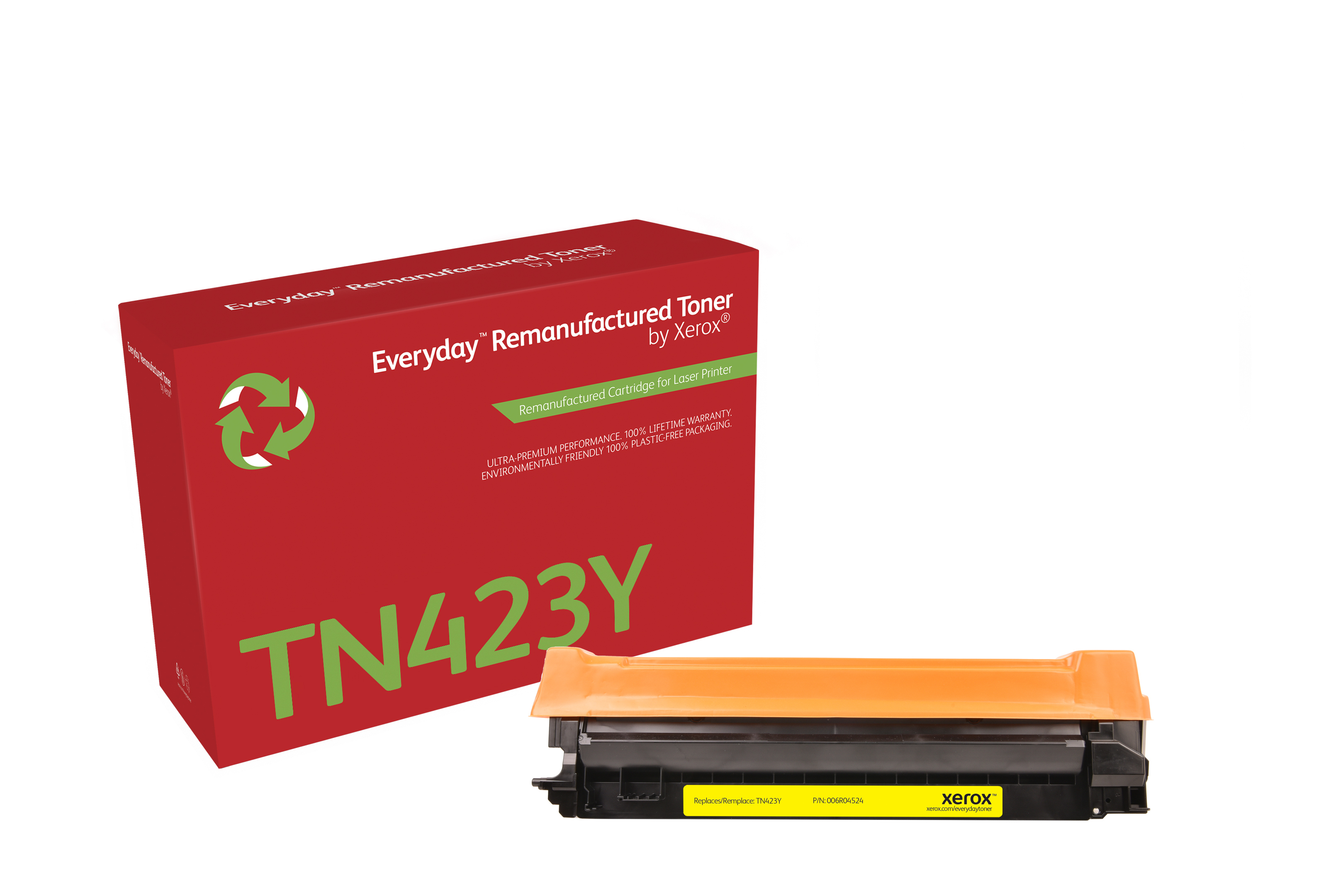 Image of Xerox 006R04524 Toner-kit yellow, 4K pages (replaces Brother...