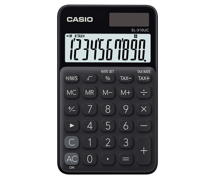 Image of Casio SL-310UC-BK calculator Pocket Basic Black