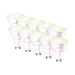 4lite GU10 LED Smart WiZ Connect Bulb 4.9W White Dimmable WiFi Bluetooth - Pack of 10
