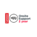 Lenovo Onsite Upgrade - Extended service agreement - parts and labour (for system with 1 year on-site warranty) - 2 years (from original purchase date of the equipment) - on-site - for ThinkCentre M90, M90q Gen 2, M90q Gen 3, M90s Gen 2, M90s Gen 3, M90t