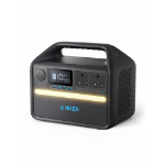 Anker 535 Portable Power Station, Portable Generator 512Wh (PowerHouse 512Wh), 500W 9 - Port Outdoor Generator with 4 AC Outlets, 60W USB - C PD Output, LED Light for Camping, RV, Emergencies, and More