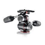 Manfrotto MHXPRO-3W tripod head Black Aluminium 3/8"