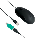 Targus AMU30EUZ mouse Ambidextrous USB Type-A Optical 1000 DPI