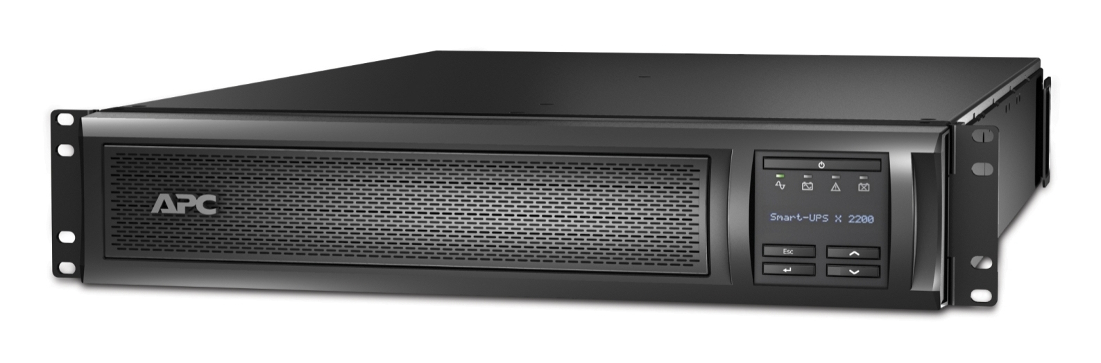 APC Smart-UPS X SMX2200RMHV2U - 2200VA, 8x C13 + 1x C19 outlet, USB, expandable runtime