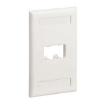 Panduit CFPL2WHY wall plate/switch cover White