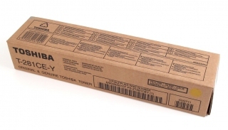 Toshiba 6AK00000107/T-281CEY Toner yellow, 10K pages/6% 220 grams for Toshiba E-Studio 281 C