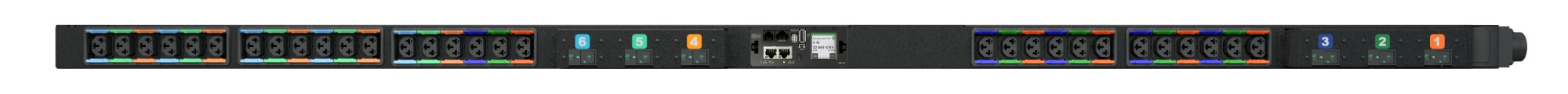 Vertiv Black Geist Vp4uv0a2 Power Distribution Unit (Pdu) 30 Ac Outlet(S) 0U