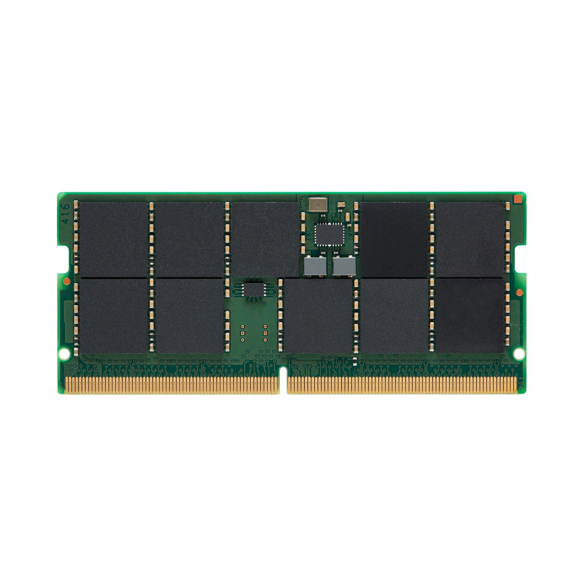 Kingston Technology 16GB DDR5 5600MT/s ECC Unbuffered SODIMM CL46 1Rx8 1.1V 262-pin 16Gbit Micron H