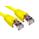 Cables Direct B6ST-702Y networking cable Yellow 2 m Cat6 F/UTP (FTP)