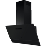 AEG 9000 Series 90cm Angled Cooker Hood with Hob2Hood - Matt Black