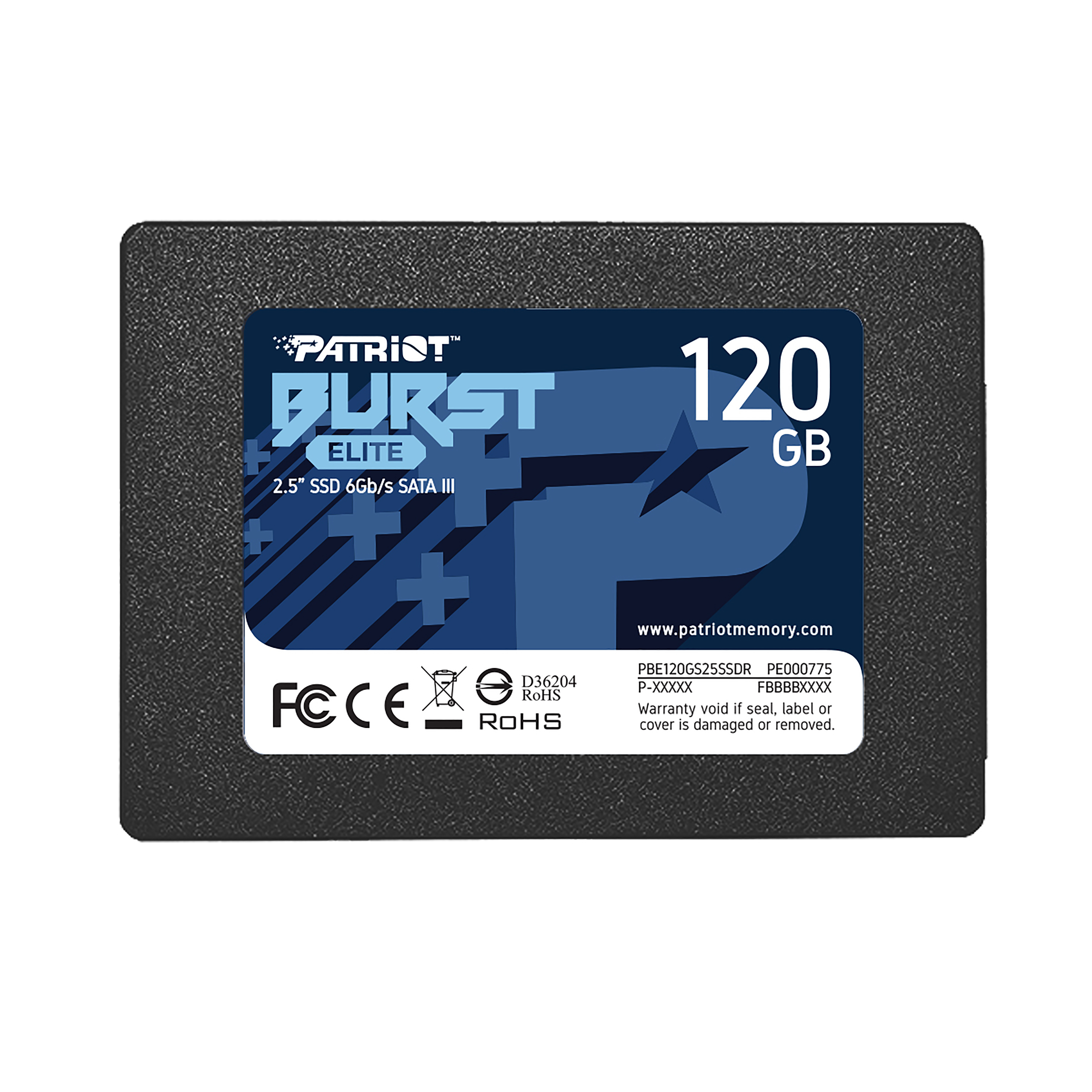 Image of Patriot Memory Burst Elite 2.5" 120 GB Serial ATA III