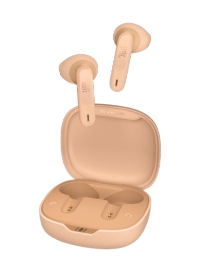 Jbl Beige Vibe Flex Headset True Wireless Stereo (Tws) In-Ear Calls/Music Bl