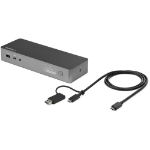 StarTech.com DK30C2DPPD laptop dock/port replicator Wired USB 3.2 Gen 1 (3.1 Gen 1) Type-C Black, Gray